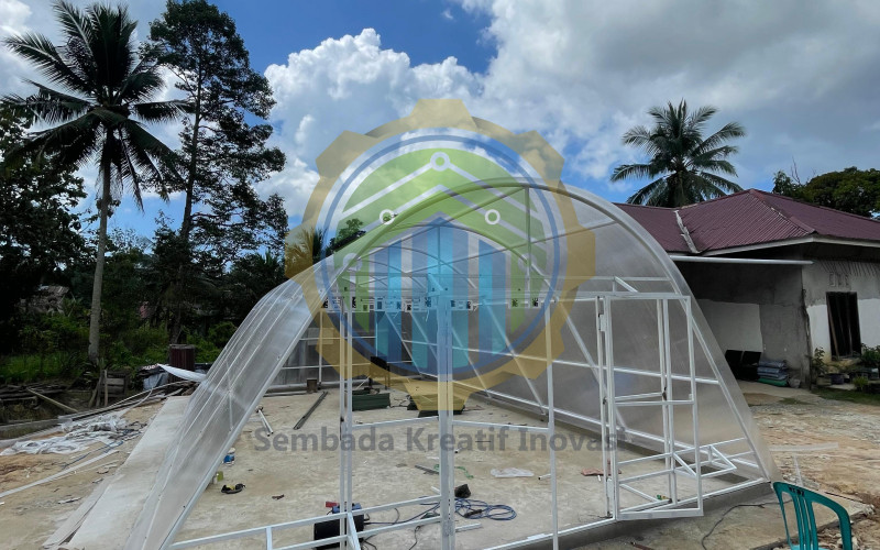 Solar Dryer Dome 6 x 10, Kecamatan Samboja, Kutai Kartanegara